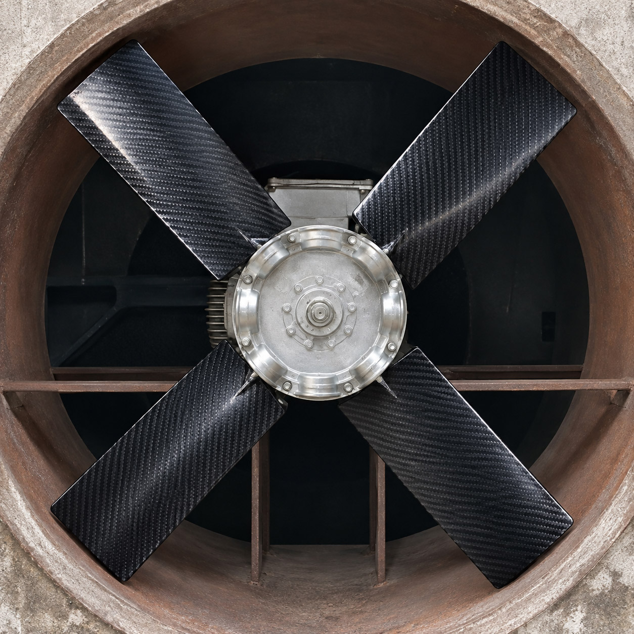 Carbon Fibre and CFRP Industrial Axial Fans